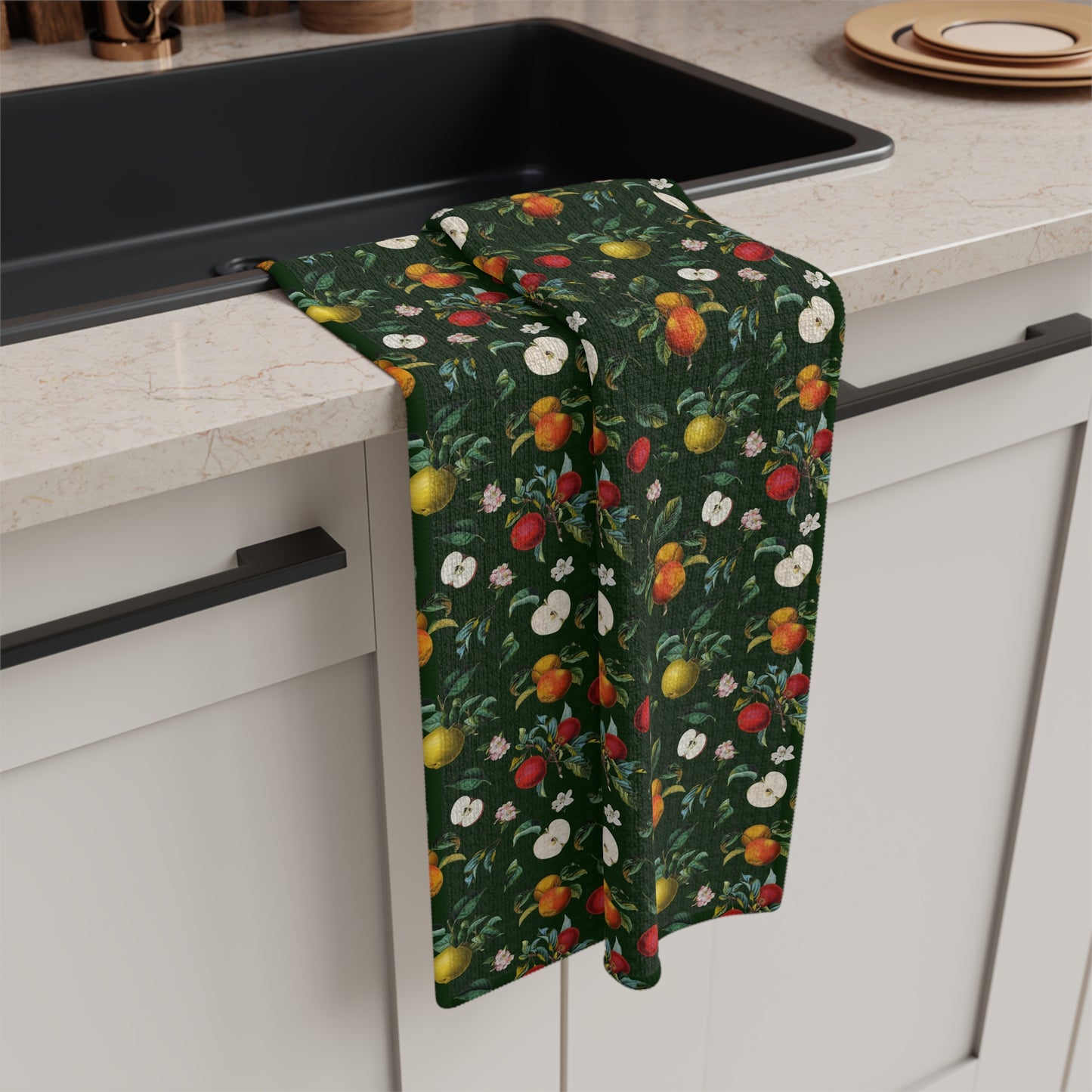 Apple Blossom Microfiber Kitchen Towel