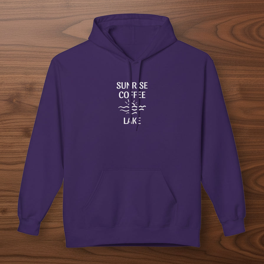 Sunrise Coffee Lake Hoodie
