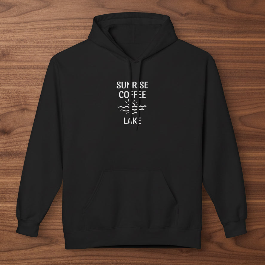 Sunrise Coffee Lake Hoodie