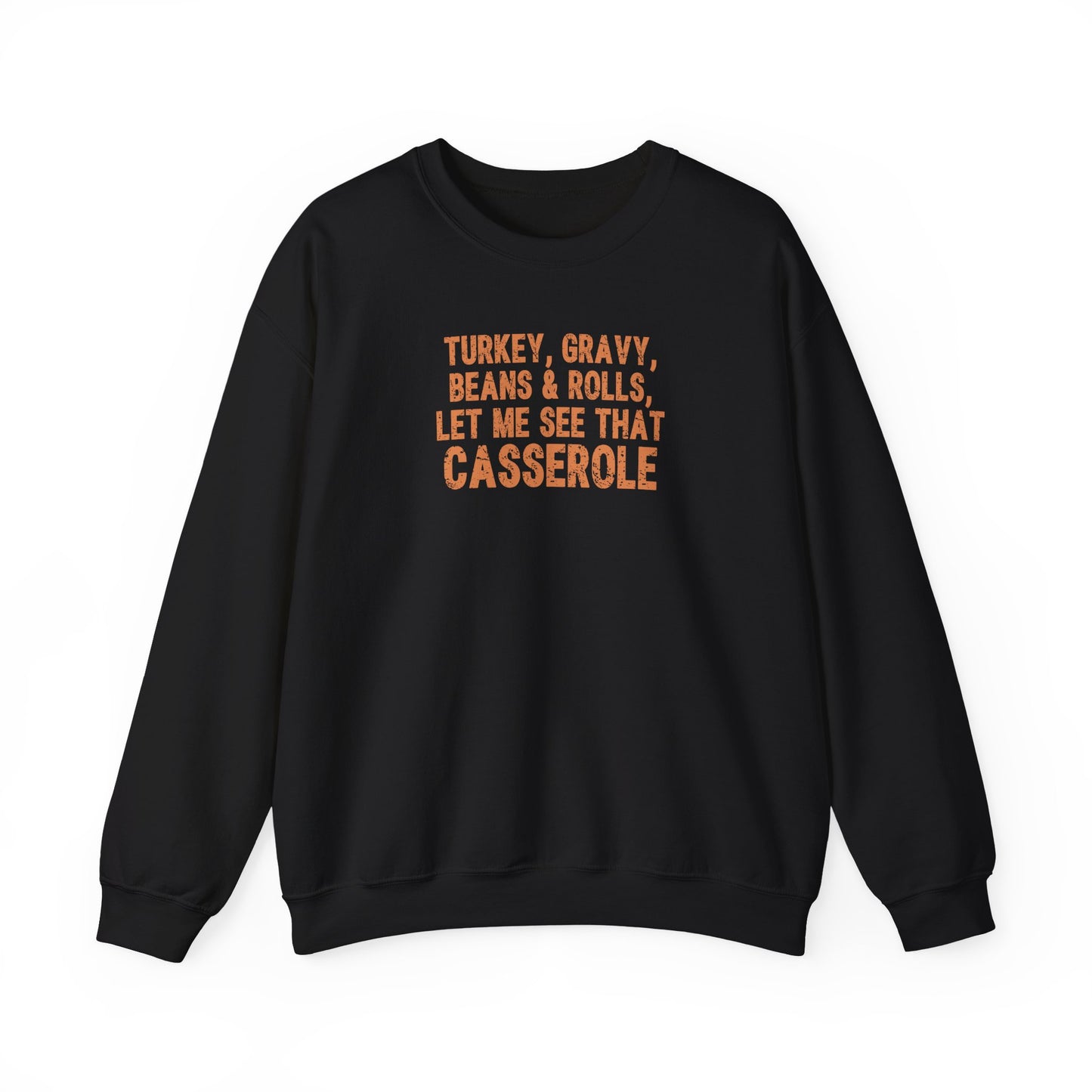 Turkey, Gravy, Beans & Rolls Crewneck Sweatshirt