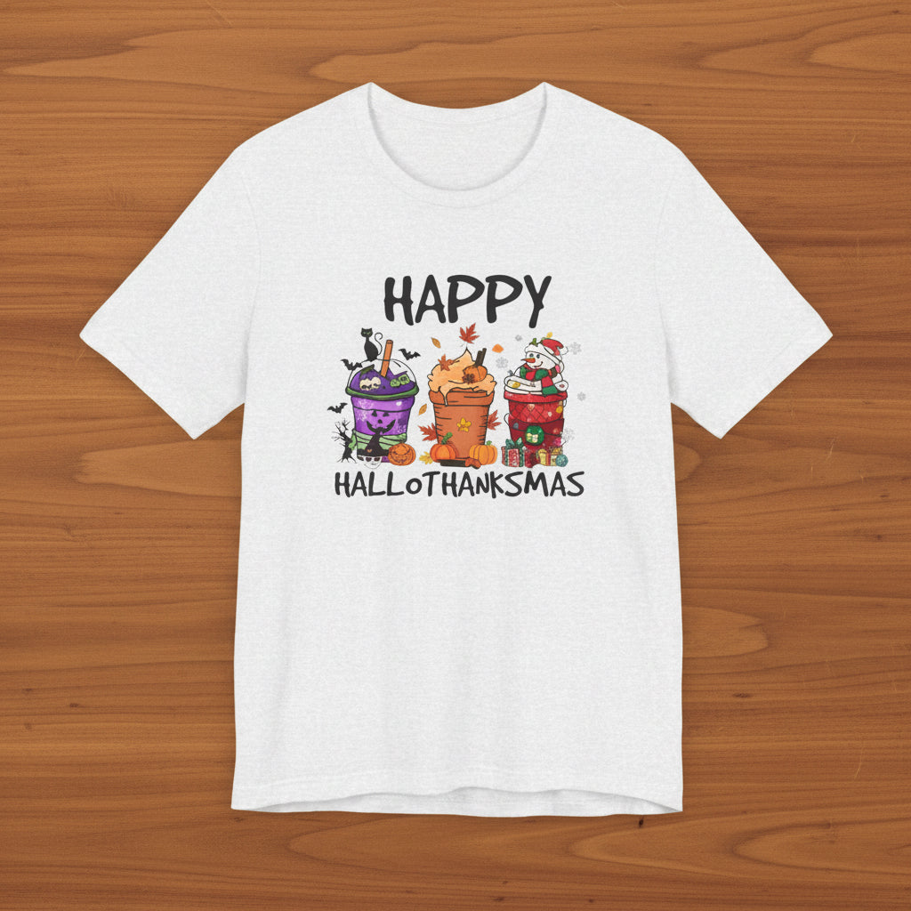 Happy Hallothanksmas Tee