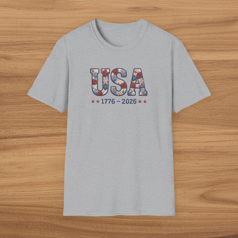 USA 1776-2026 Patriotic T-Shirt