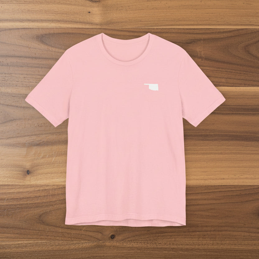 Oklahoma 'The Sooner State' Front & Back Graphic Tee