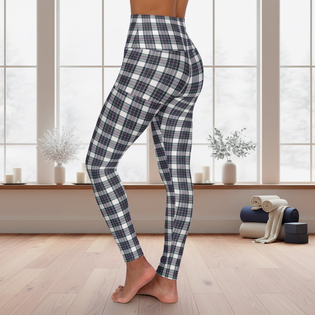 Winter Orchard Plaid Leggings