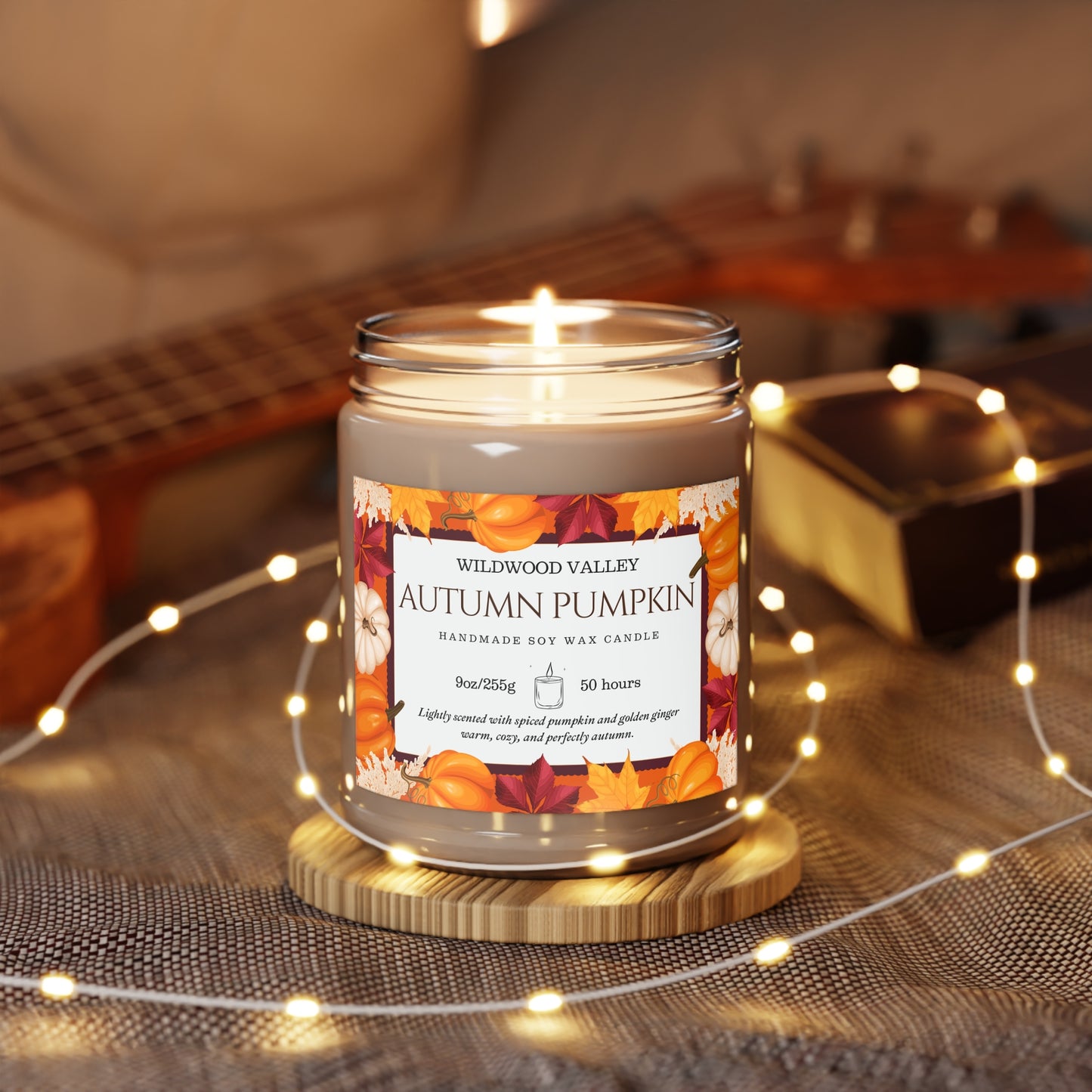 Autumn Pumpkin Scented Candle