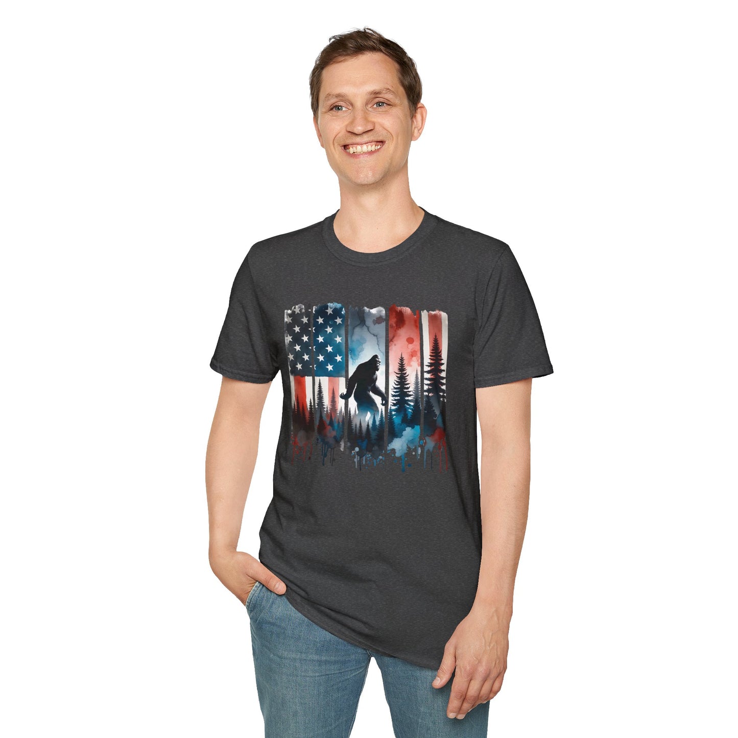 Bigfoot Flag T-Shirt