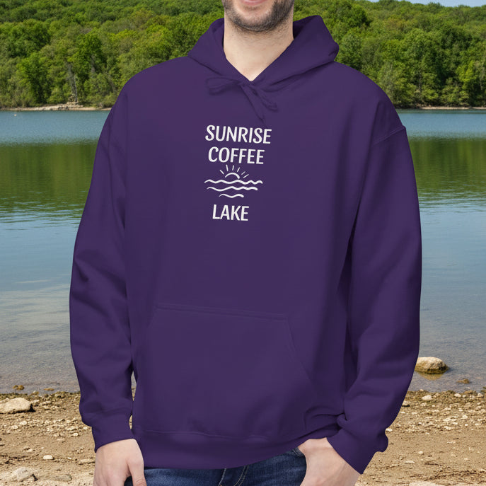 Sunrise Coffee Lake Hoodie