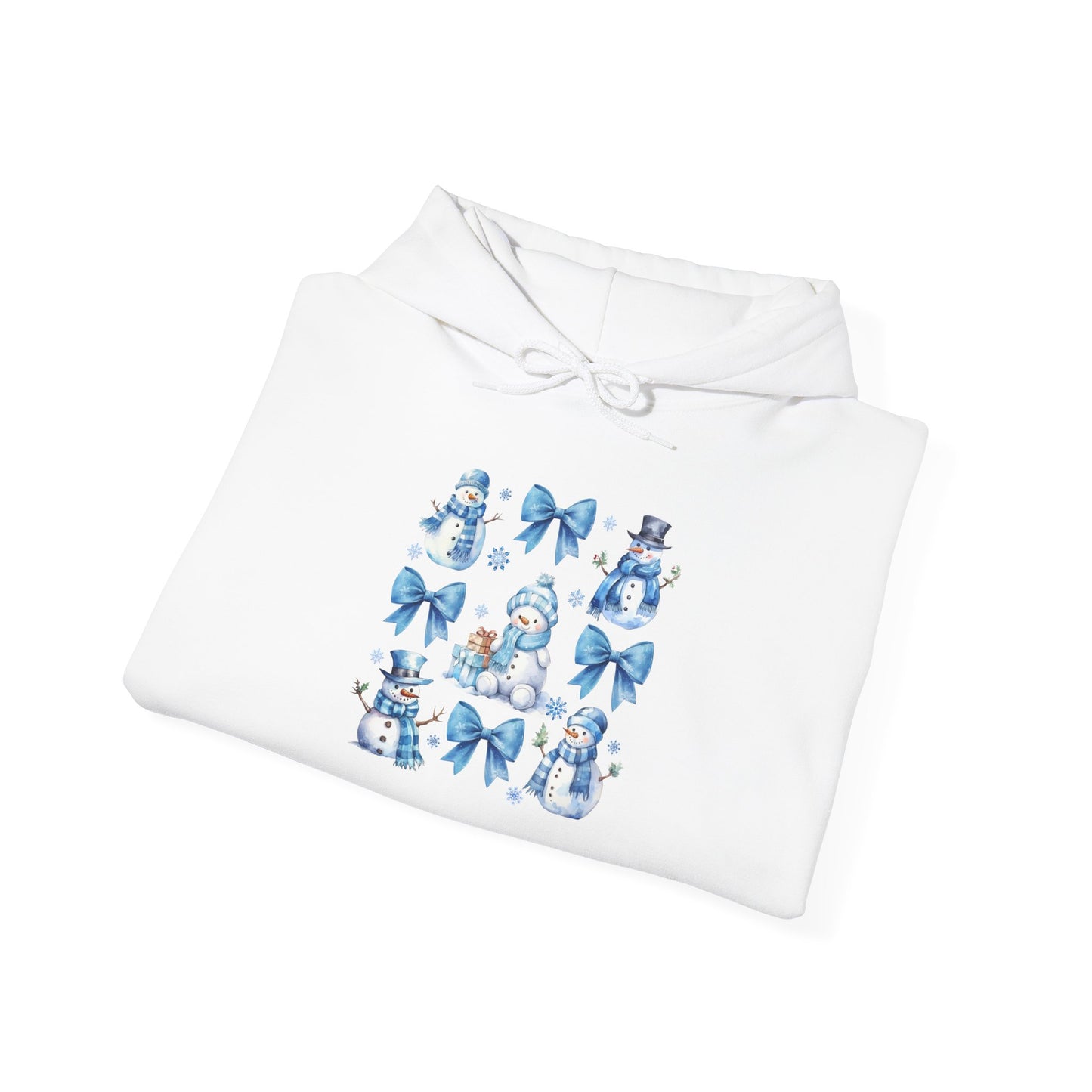 Coquette Winter Snowman Hoodie