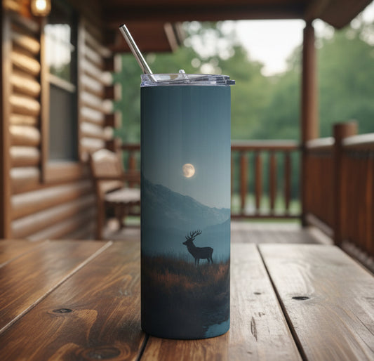 Moonlit Wilderness 20oz Stainless Steel Tumbler