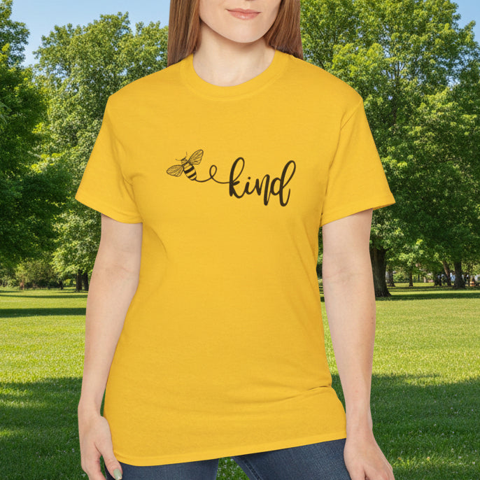 Bee Kind Tee with Bee Graphic
