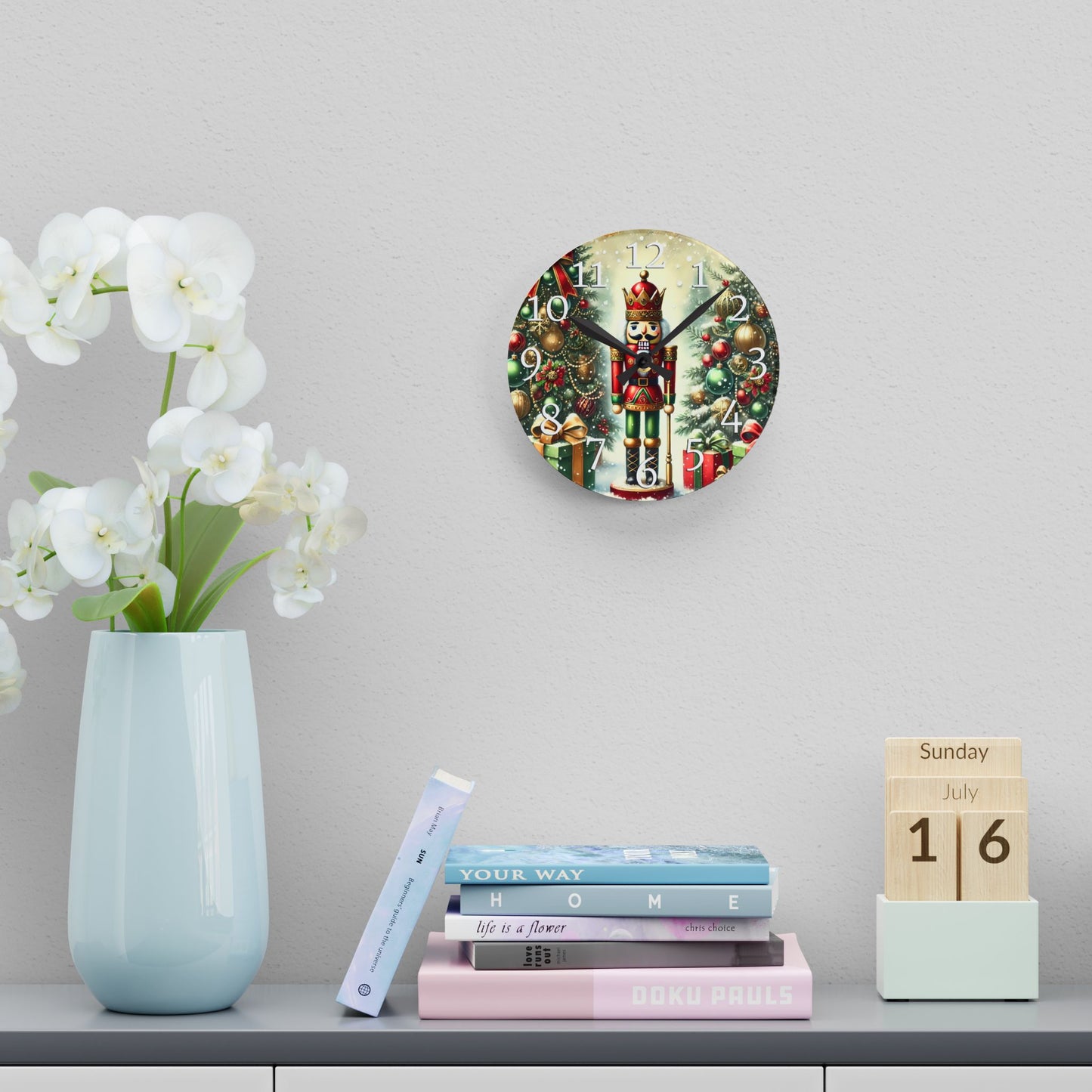 Nutcracker Wall Clock