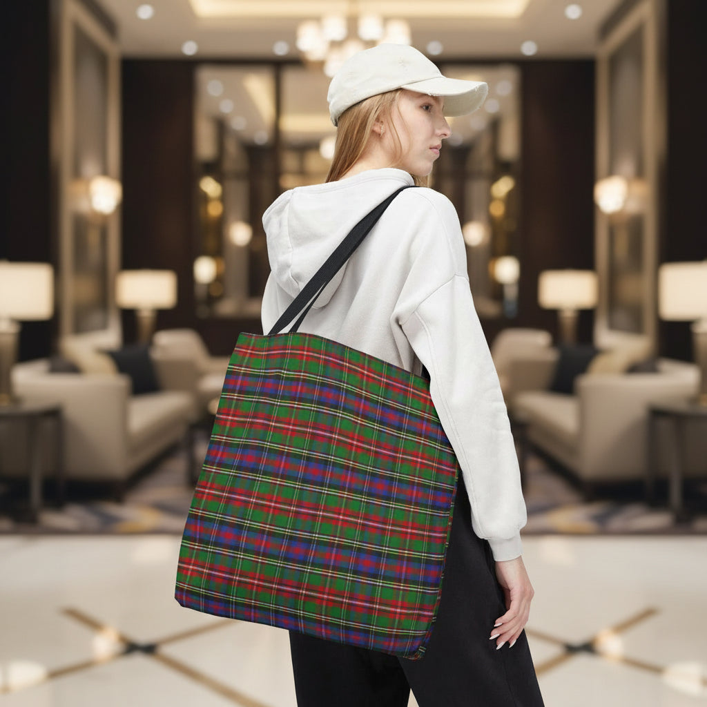 Christmas Plaid Tote Bag