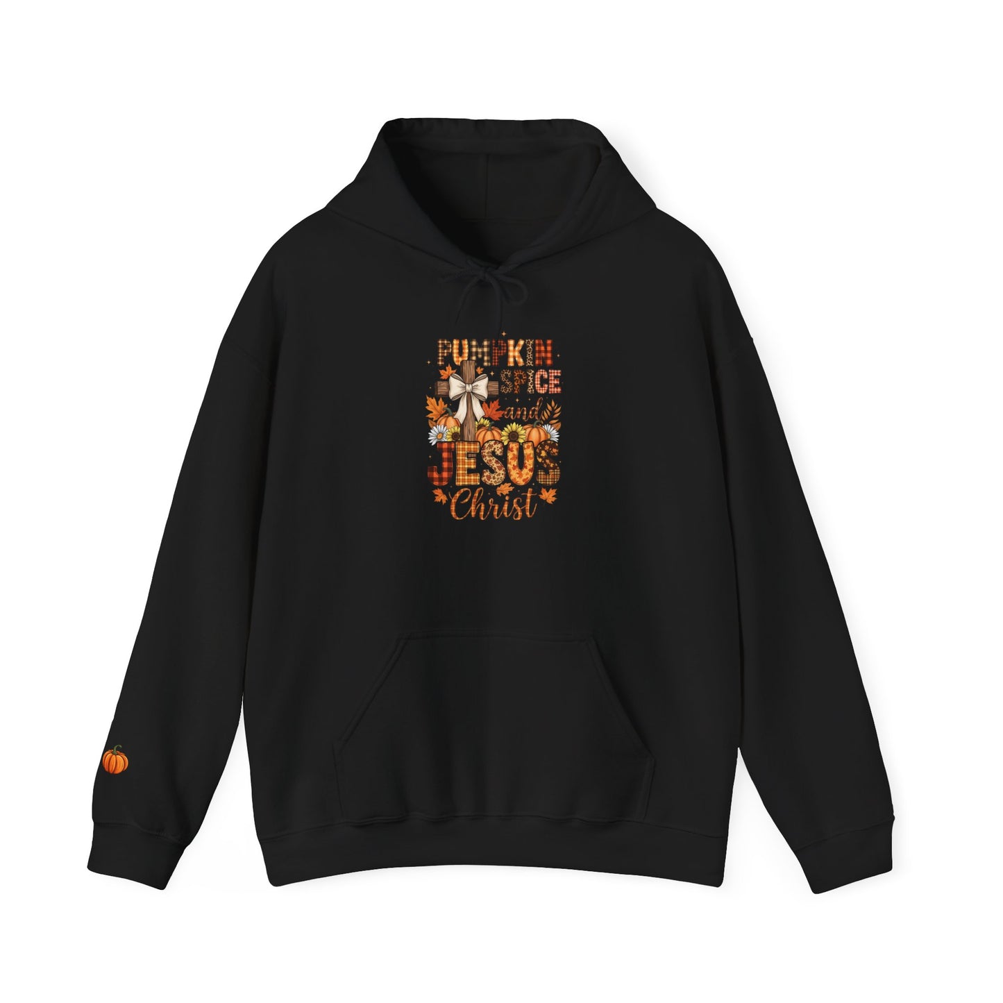 Pumpkin Spice and Jesus Christ Fall Hoodie