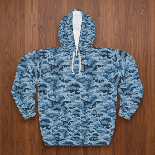 Arctic Blue Camo Hoodie