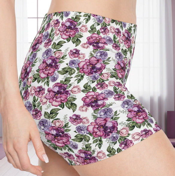 Watercolor Roses Women's Shorts