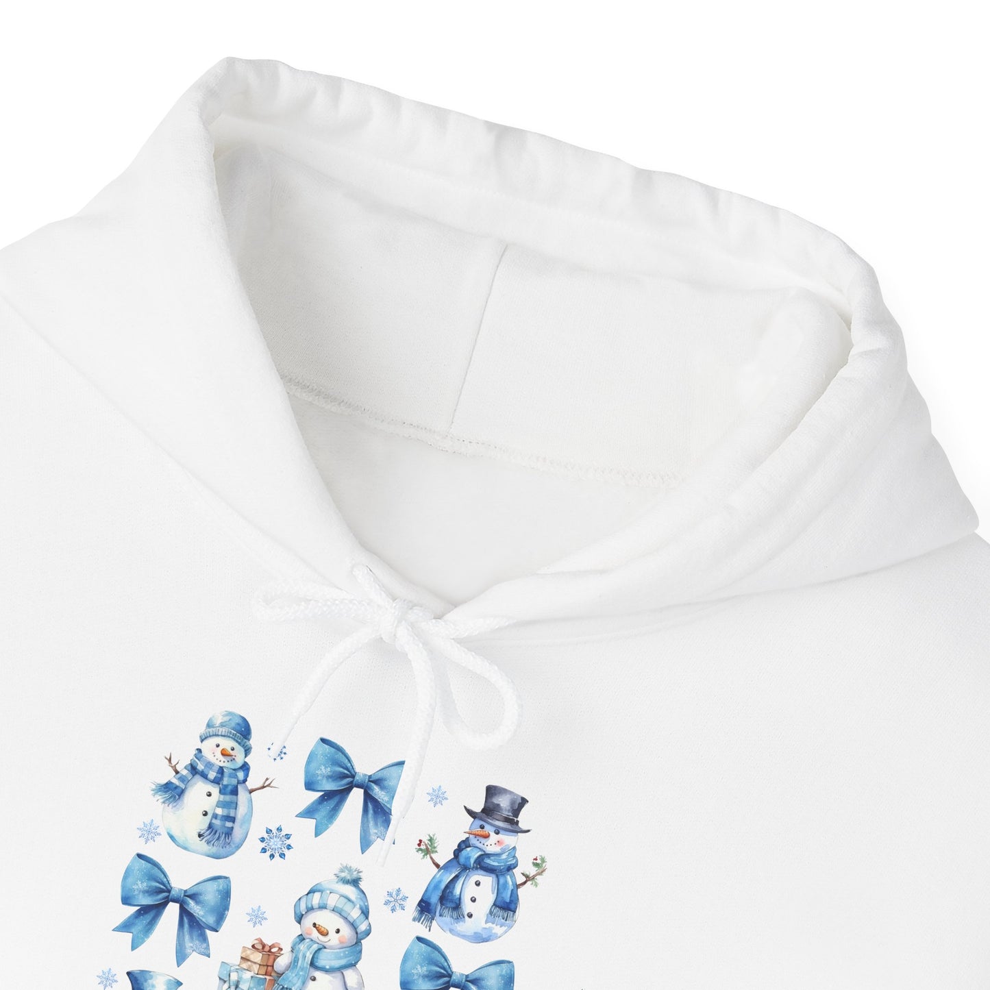 Coquette Winter Snowman Hoodie