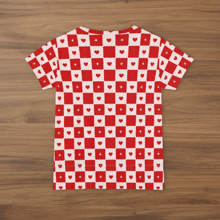 Women’s Hearts & Stars Short Sleeve T-Shirt