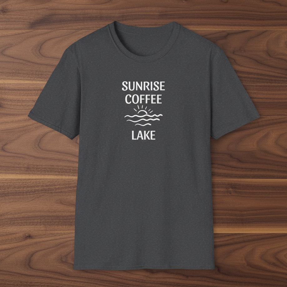 Sunrise Coffee Lake T-Shirt
