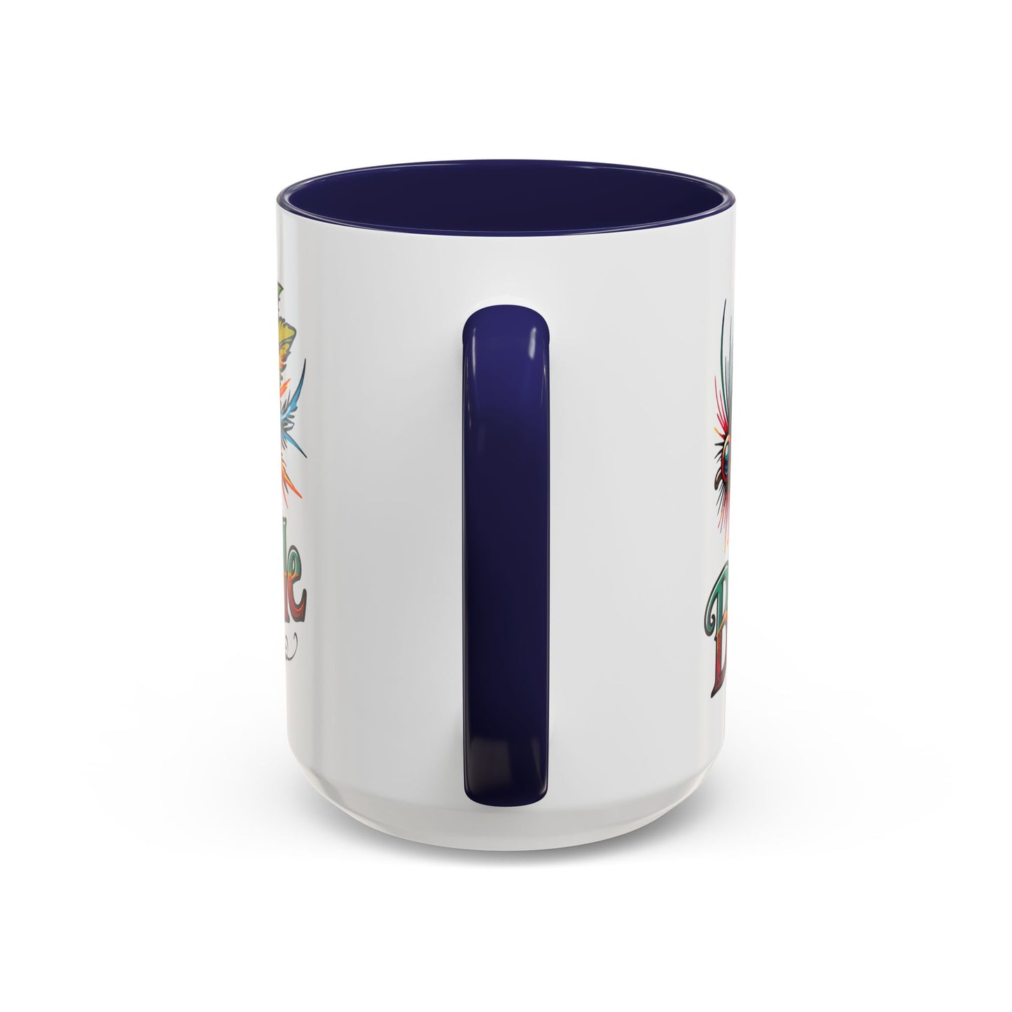 Fishing Lure “Bite Me” 15oz Accent Coffee Mug