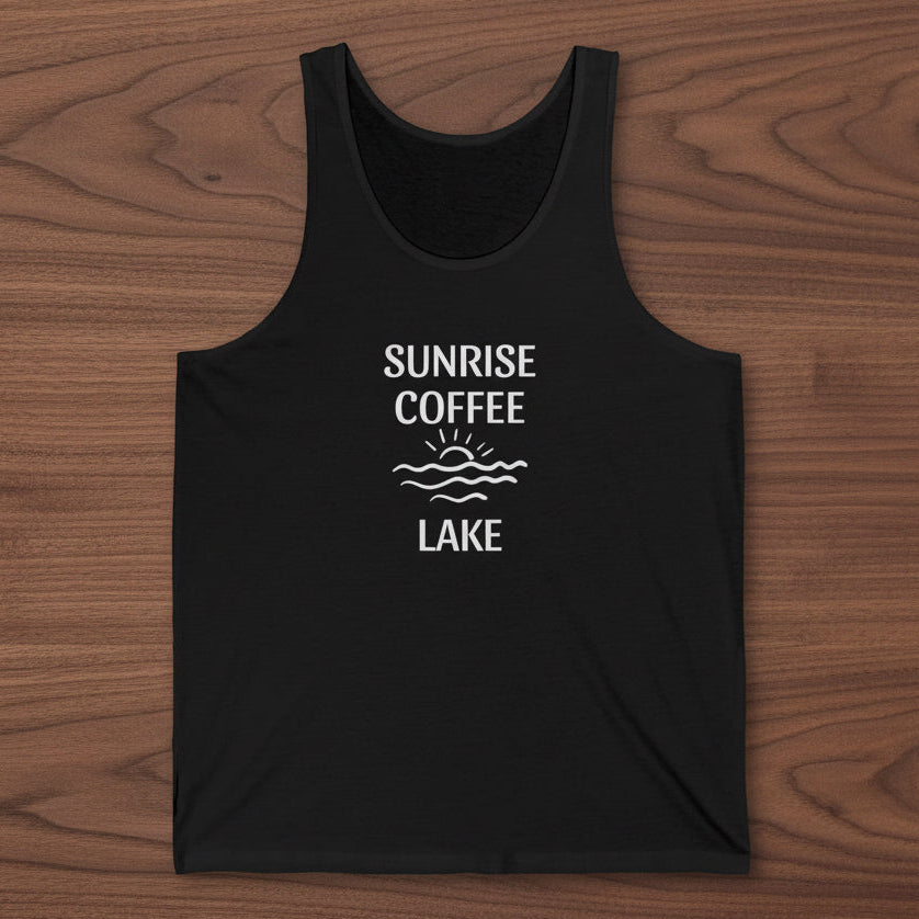 Sunrise Coffee Lake Tank Top