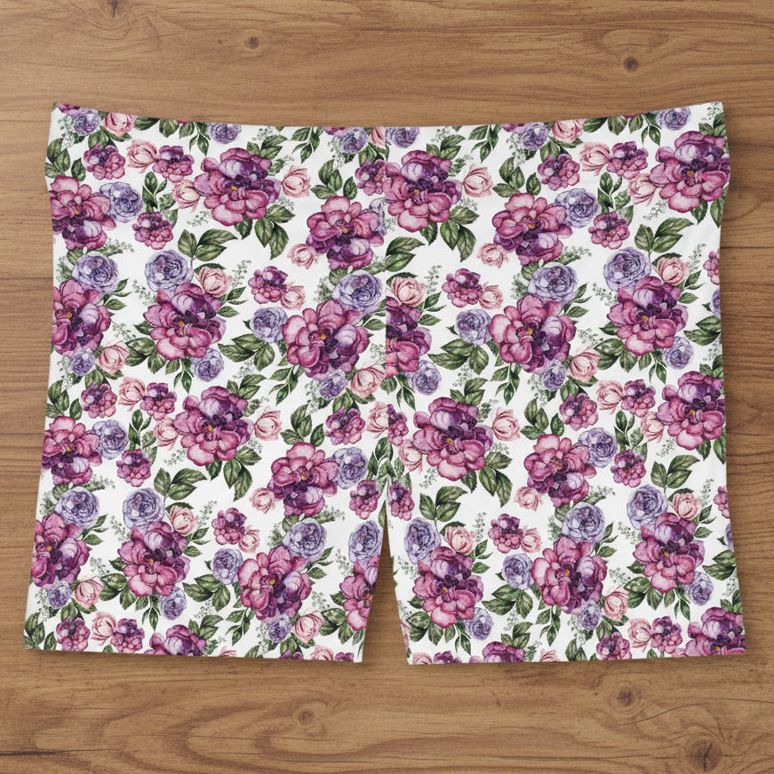 Watercolor Roses Women's Shorts