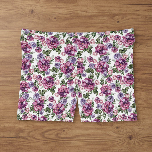 Watercolor Roses Women's Shorts