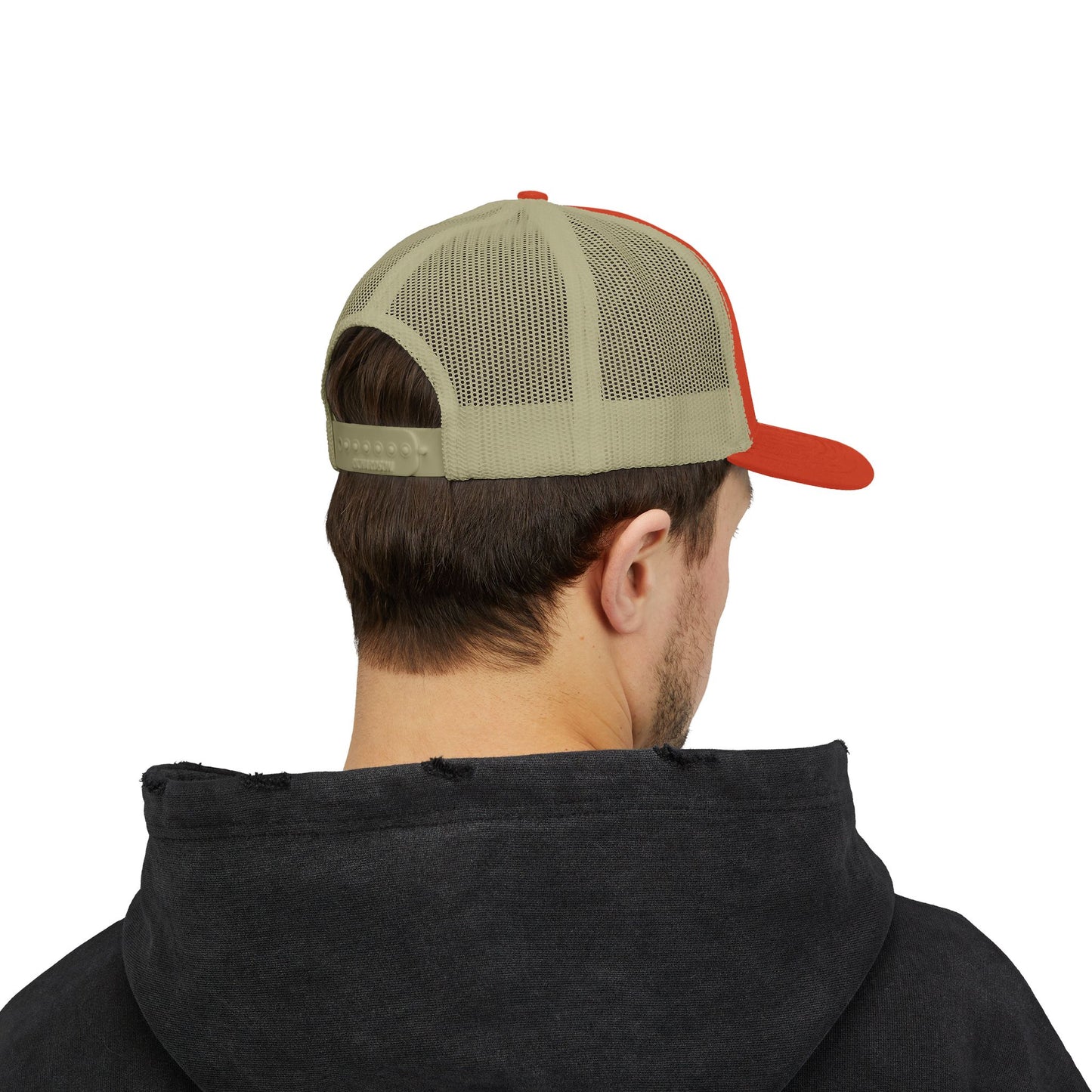 Oklahoma Black Embroidered Mesh Back Baseball Cap