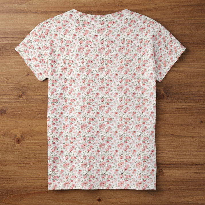 Pink Roses Women's Sports Jersey