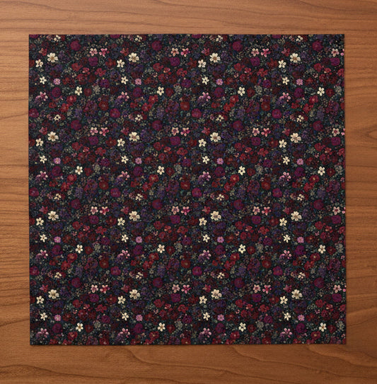 Vintage Floral Tablecloth