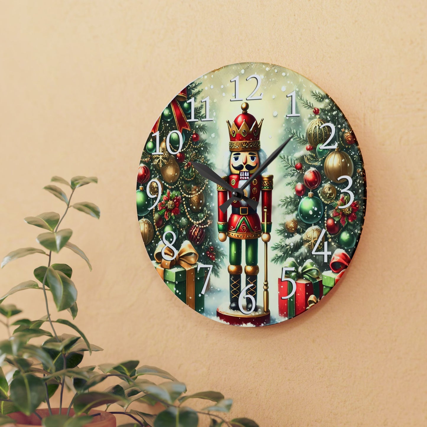 Nutcracker Wall Clock