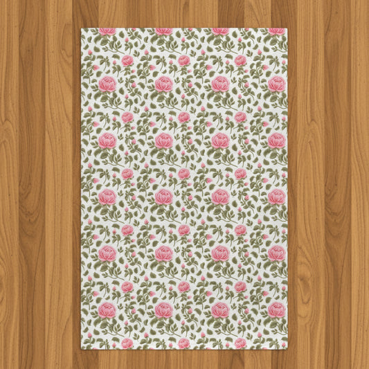Vintage Roses Microfiber Kitchen Towel