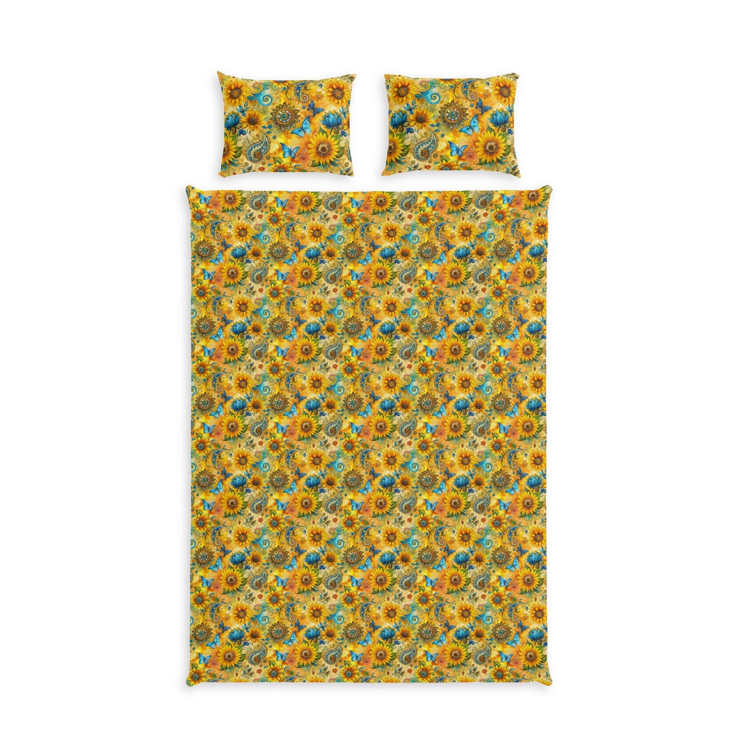 Sunflower Bloom Cotton Bed Set
