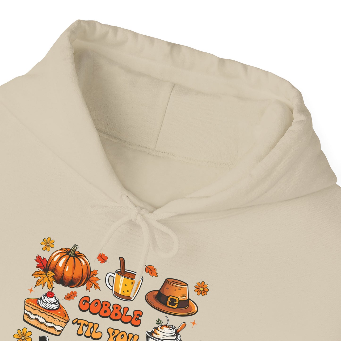 Gobble Till You Wobble Thanksgiving Hoodie
