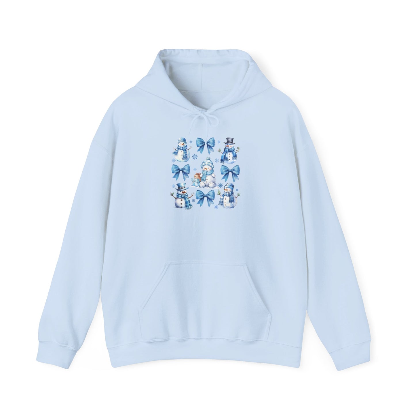 Coquette Winter Snowman Hoodie