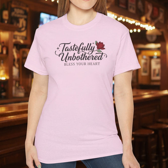 Tastefully Unbothered Bless Your Heart T-Shirt