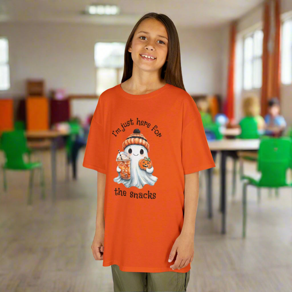 Here for the Snacks Kid's T-Shirt