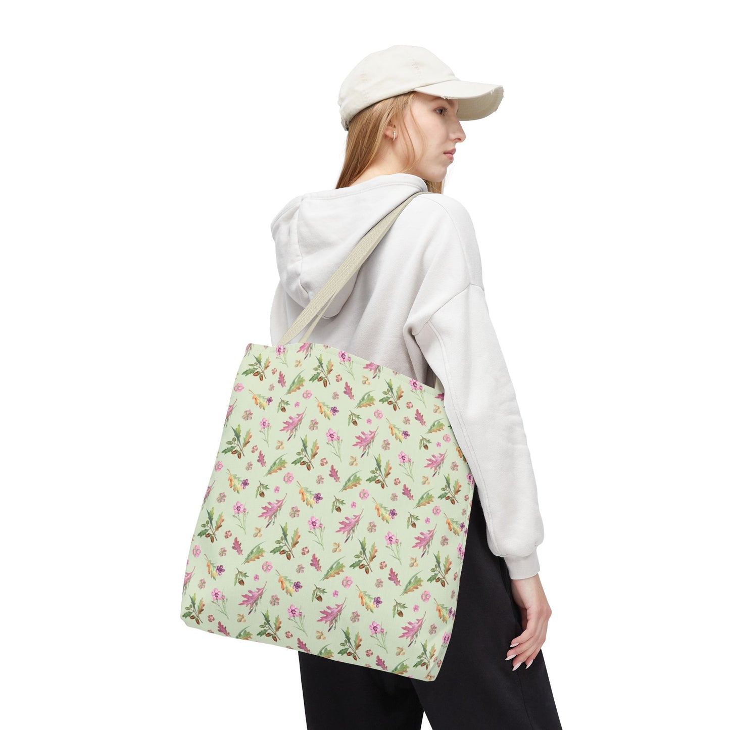 Floral Spring Pattern Tote Bag