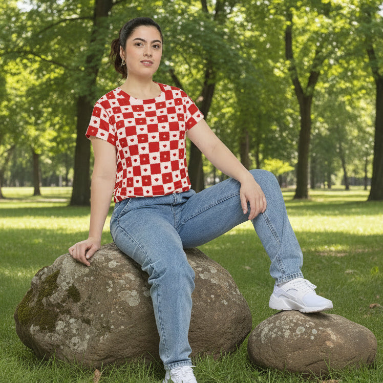 Women’s Hearts & Stars Short Sleeve T-Shirt