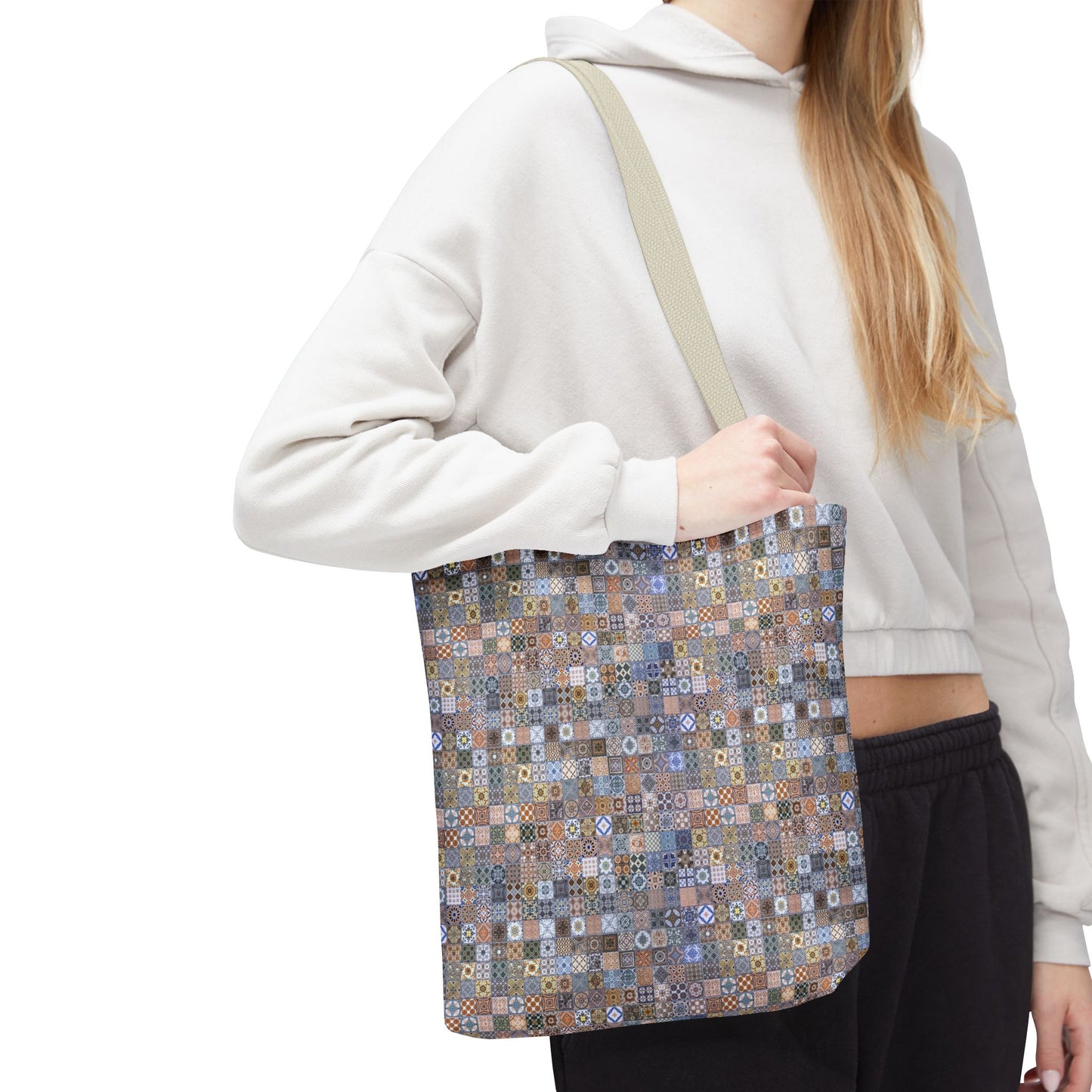 Patchwork Mosaic Tote Bag