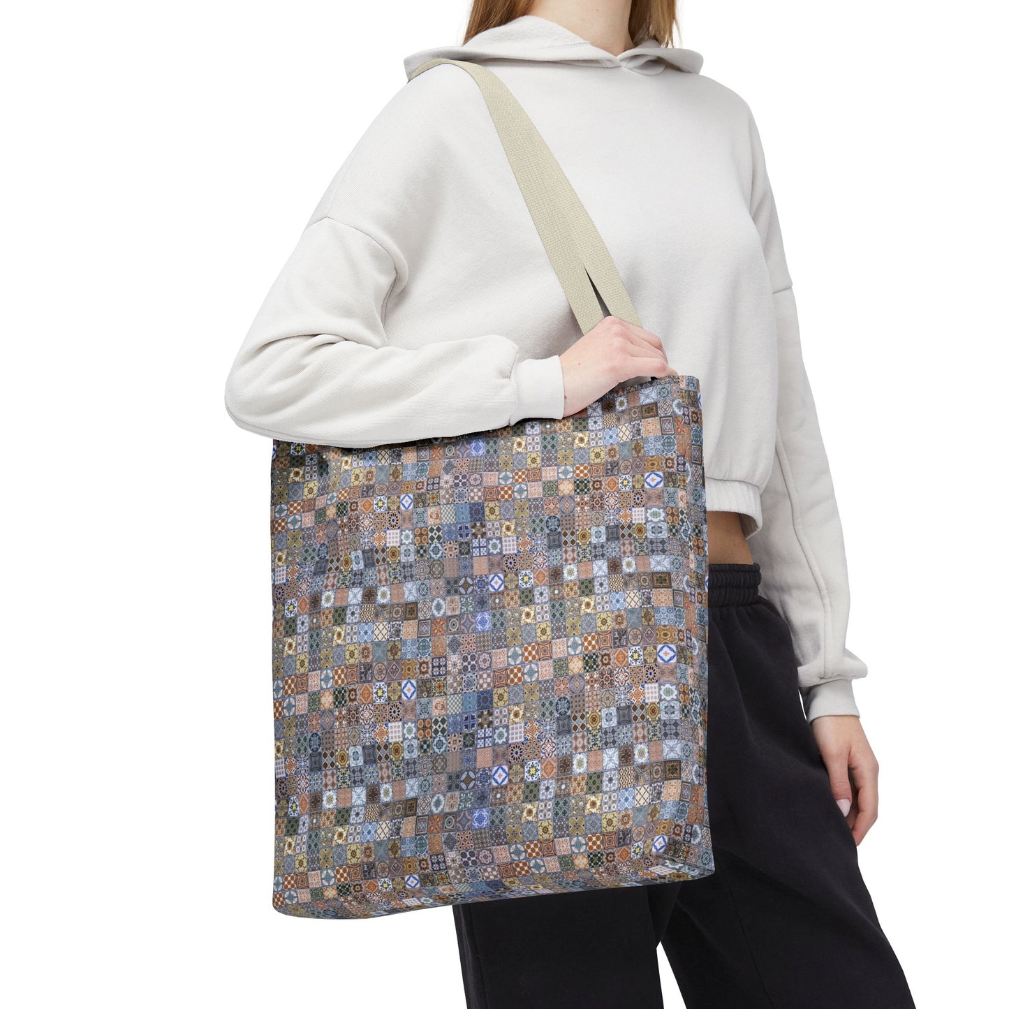 Patchwork Mosaic Tote Bag