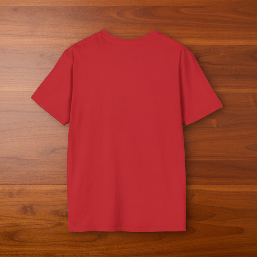 America T-Shirt — USA Flag, Fireworks & Statue of Liberty Design