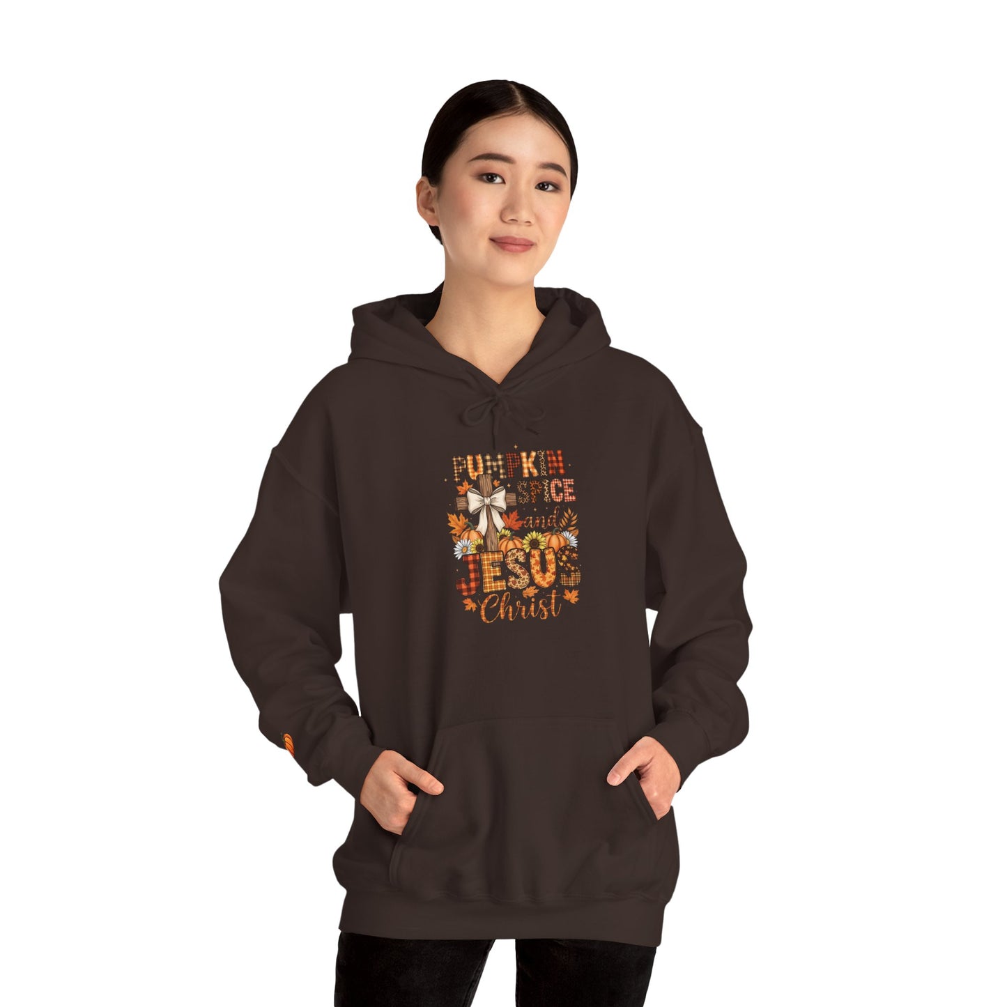 Pumpkin Spice and Jesus Christ Fall Hoodie