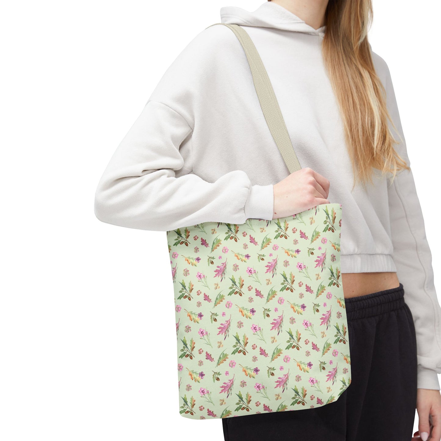Floral Spring Pattern Tote Bag