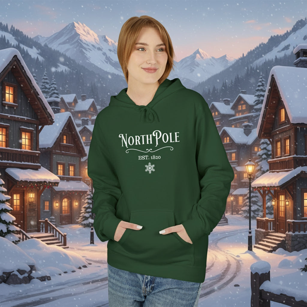 Northpole Hoodie – Vintage Winter Pullover