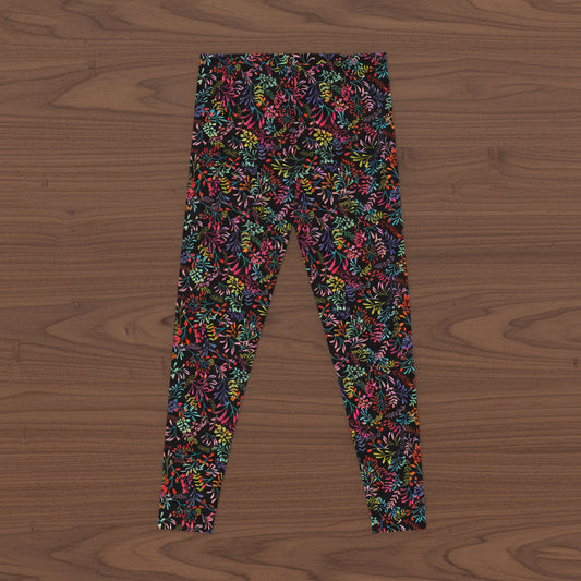 Floral Foliage Leggings