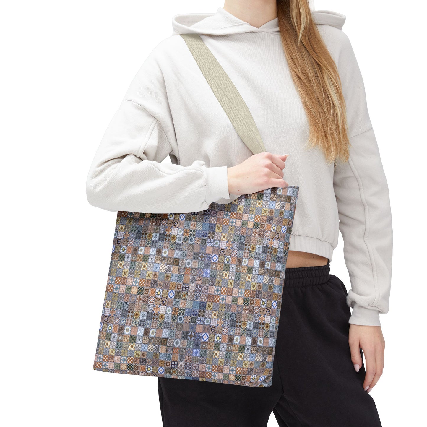 Patchwork Mosaic Tote Bag