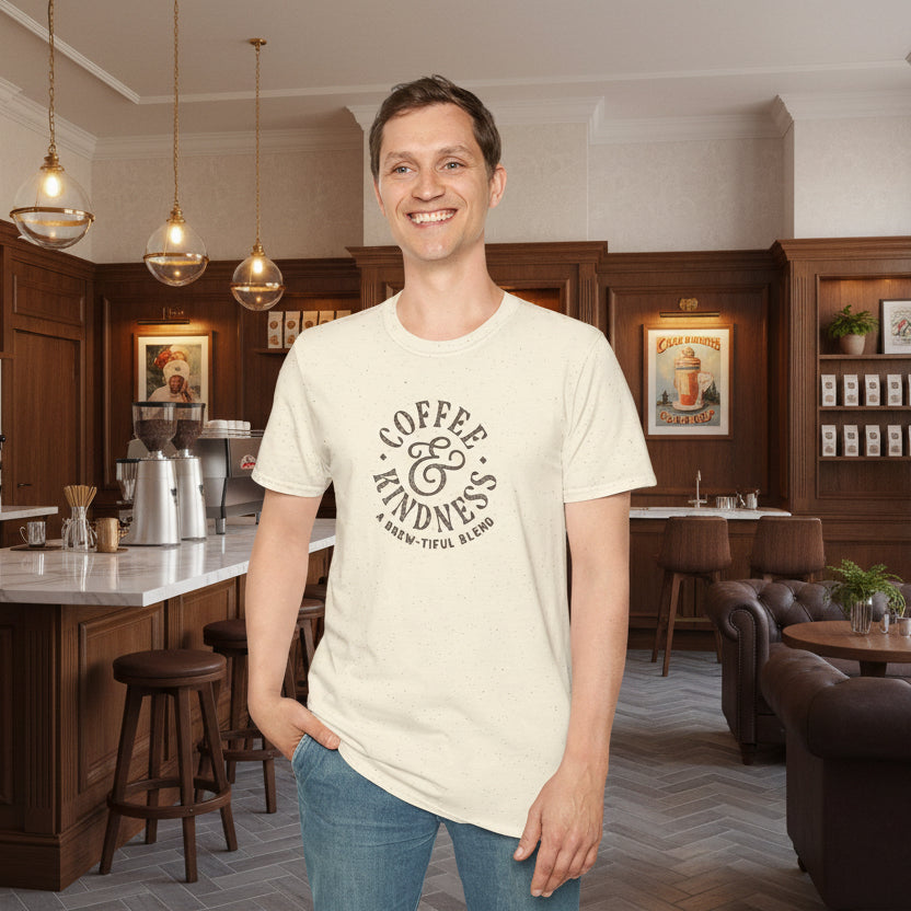 Coffee & Kindness a Brew-tiful Blend T-shirt