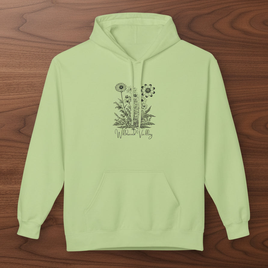 Wildwood Valley Floral Sketch Hoodie