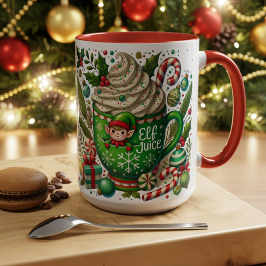 Elf Juice Christmas Mug