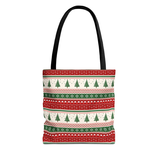 Holiday Christmas Trees Tote Bag